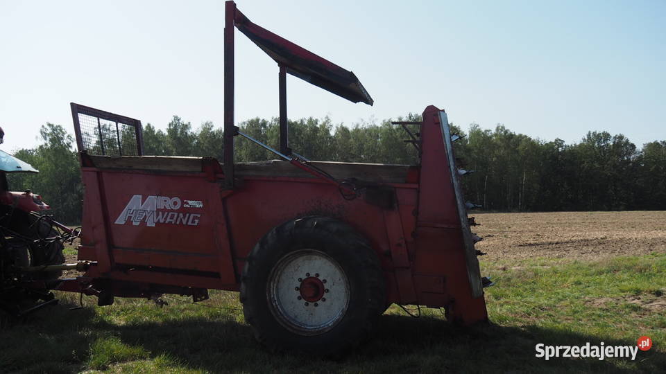 Rozrzutnik Miro Heywang 7 ton nieuszkodzony Gościszów