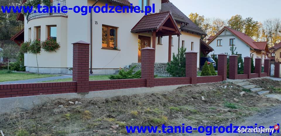 Ala Klinkier imitacja klinkieru ogrodzenia Poznań sprzedam