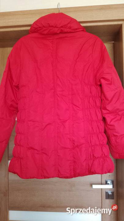 Kurtka zimowa puchowa marki Bexleys Woman czerwony Częstochowa