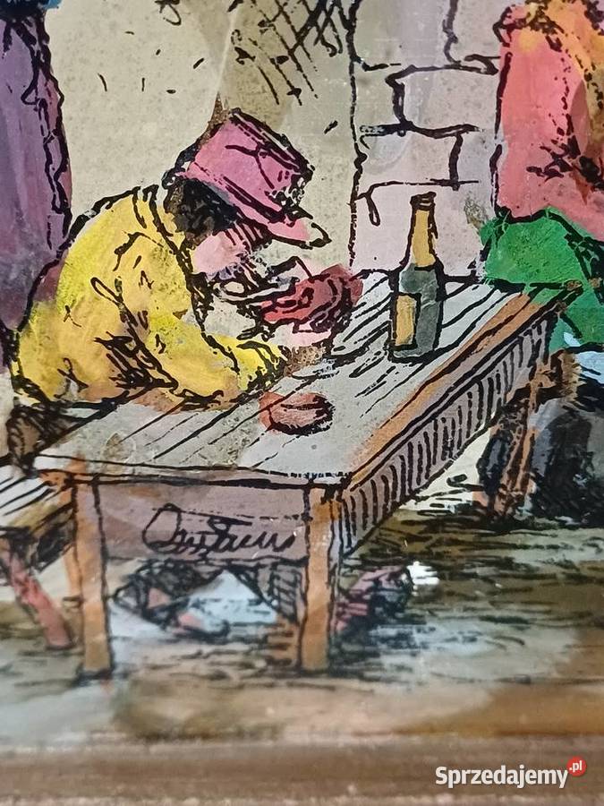 Vintage sztuka peruwianska Rękodzieło Nowy Targ