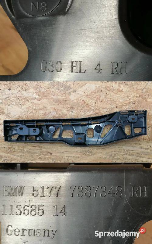 BMW G30 G31 ŚLIZG MOCOWANIE progu prawe 7387348