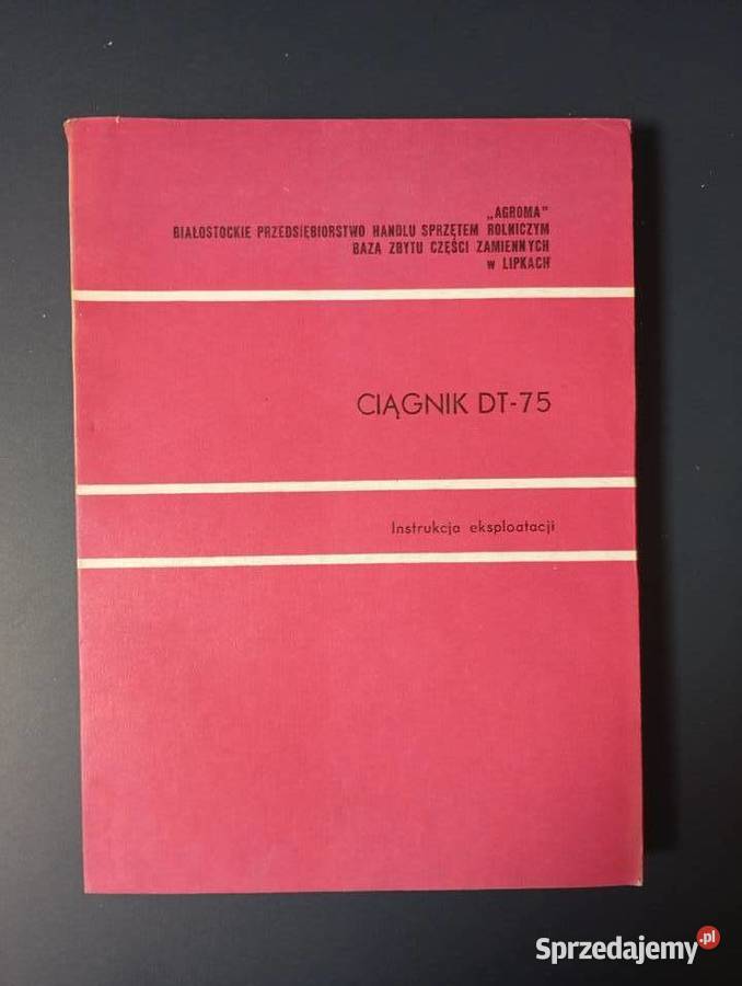 Instrukcja obsługi DT75 DET instrukcja Parczew