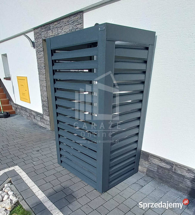 Osłona pompy ciepła 90x50x180 antracyt ID485 Pompy ciepła Brzesko