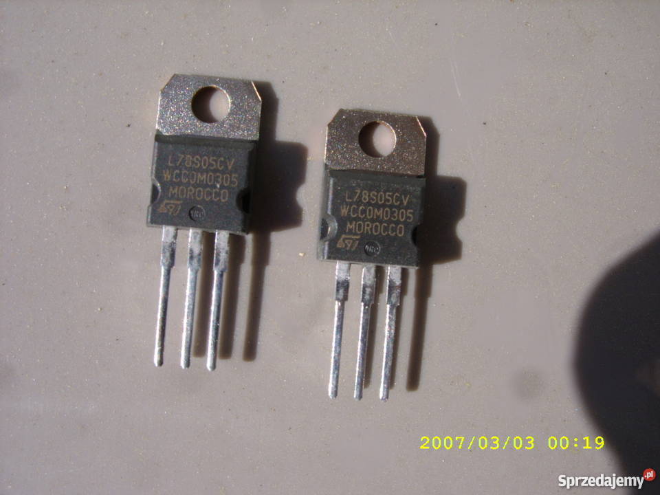 Stabilizatory napiecia 78S05 78S24 78T05 dolnośląskie sprzedam