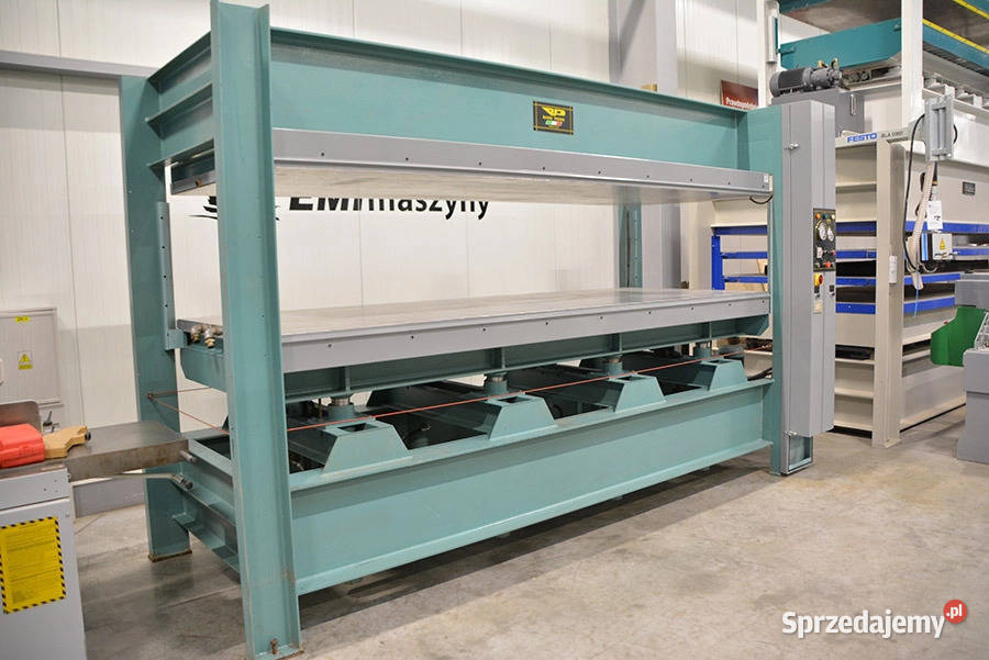 PRASA DO FORNIROWANIA BAIONI PRESSE półkowa 35m Produkcja Biertowice sprzedam