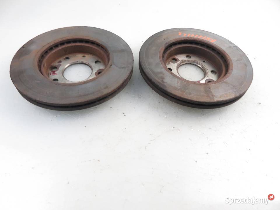 2X TARCZA HAMULCOWA PRZÓD CHEVROLET AVEO T250 12 osobowe