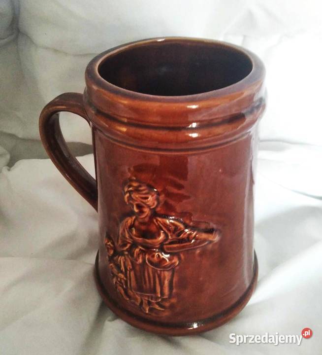 Stary kufel Jerzy Kubicki Grójec PRL pomorskie Gdańsk