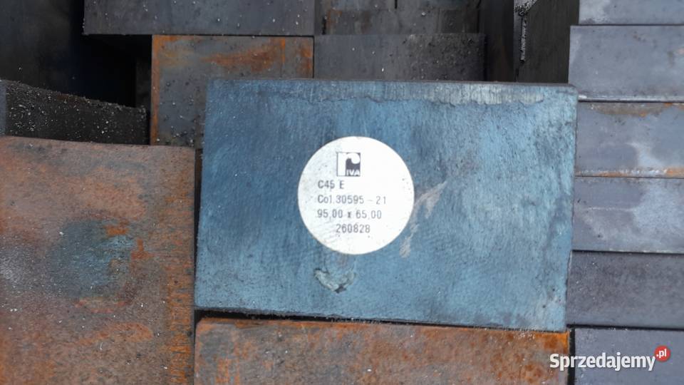 Stal gatunkowa C45 C55 kawałki pręty płaskie podlaskie Białystok sprzedam