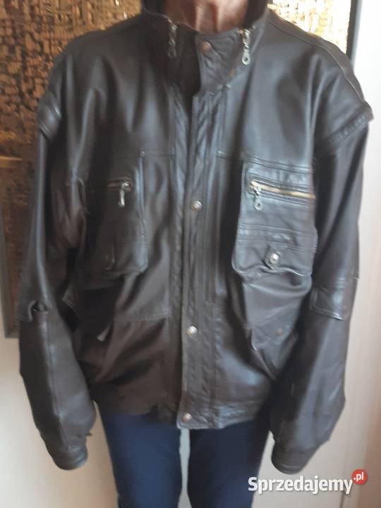 Kurtkakamizelka ze skóry z dopinaną Rozmiar XL sprzedam