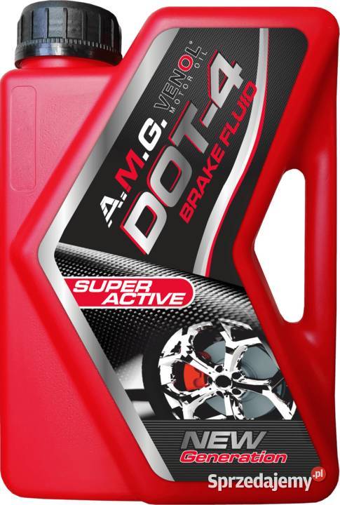 Płyn hamulcowy VENOL BRAKE FLUID DOT 4 1L Sieradz