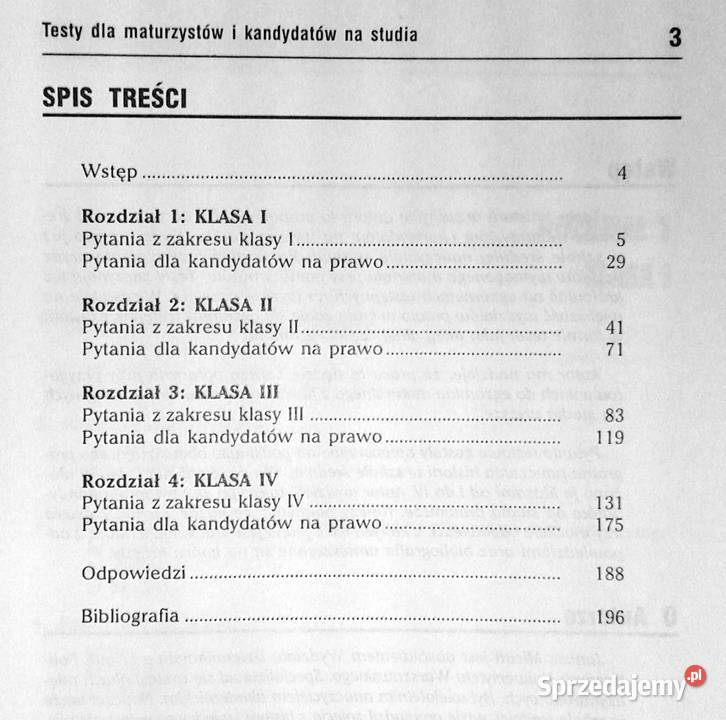 Testy z historii ogólnej Janusz Micuń miękka
