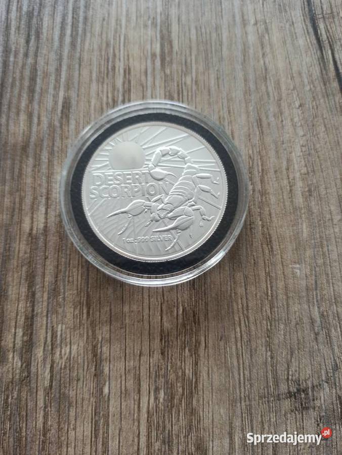 Srebrne monety Najniebezpieczniejsze Stworzenia Gdańsk