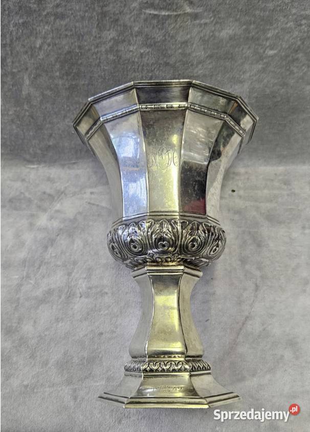 Puchar srebrny Szwecja Sztokholm WA Bolin 1917 Antyki Zgorzelec