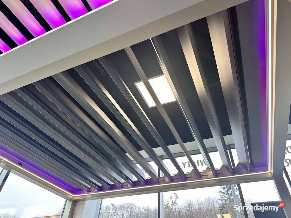 Pergola z lamelowym dachem Pozostałe Koszalin