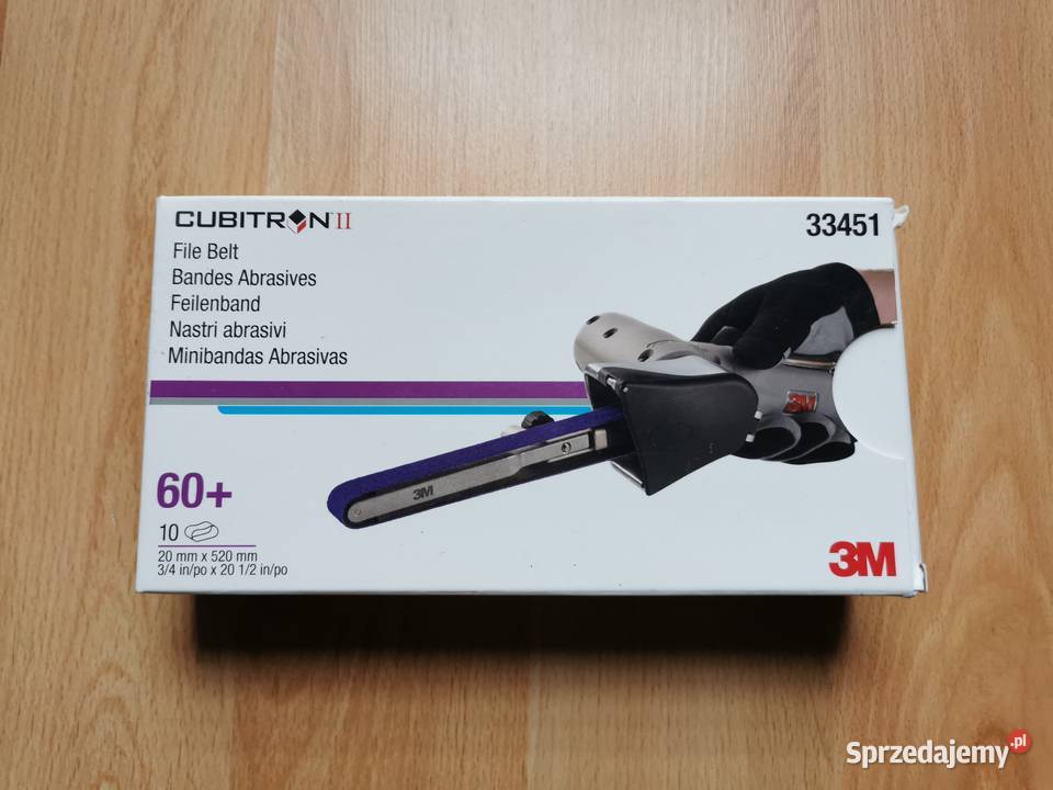 3M Cubitron II Taśma Szlifierska P60 20x520mm 10 lubuskie Gorzów Wielkopolski sprzedam