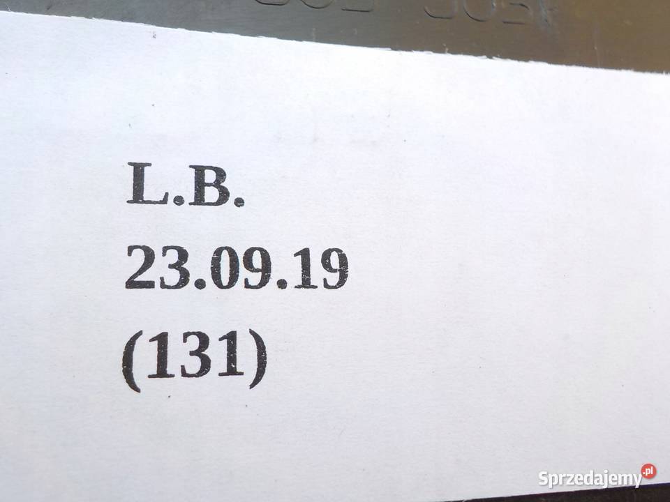 DOKŁADKA SPOJLER ZDERZAKA PRZÓD VW PASSAT B5 Nowy Tomyśl sprzedam