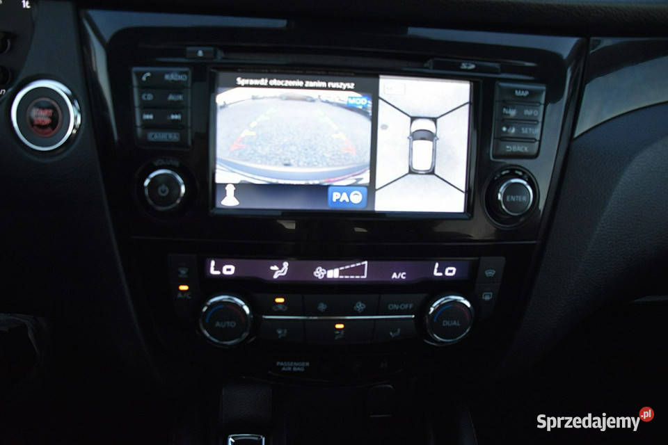Nissan Qashqai 16DIGT 163 Led Navi Kamera Skóra szary Nowe Kucice