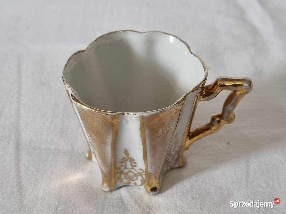 filiżanka do mokkiGraf von Henneberg Ilmenau Porcelana i szkło sprzedam