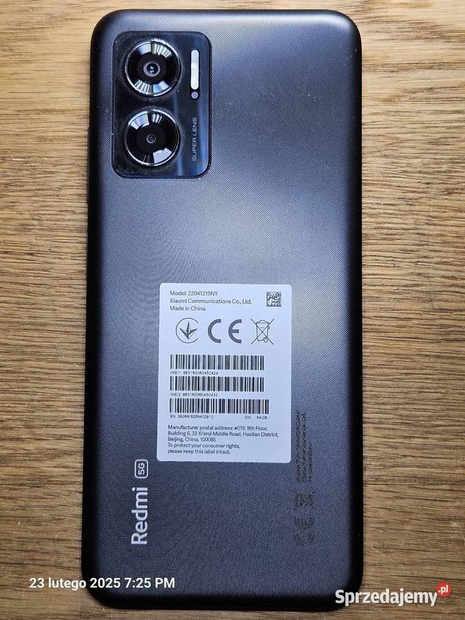 Xiaomi Redmi 10 5G 64GB czarny Wrocław