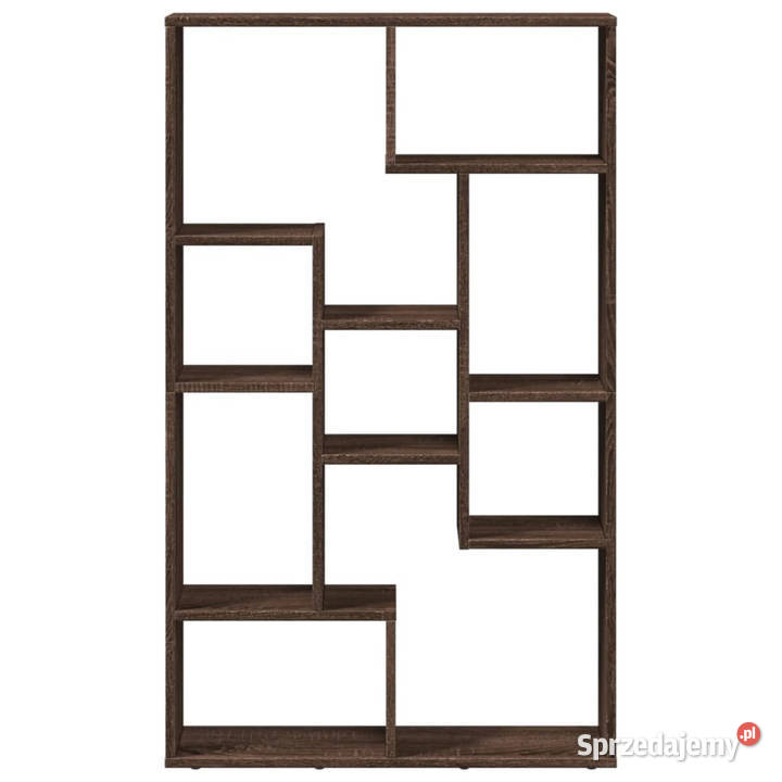 Regał brązowy dąb 72x20x120 materiał mazowieckie sprzedam