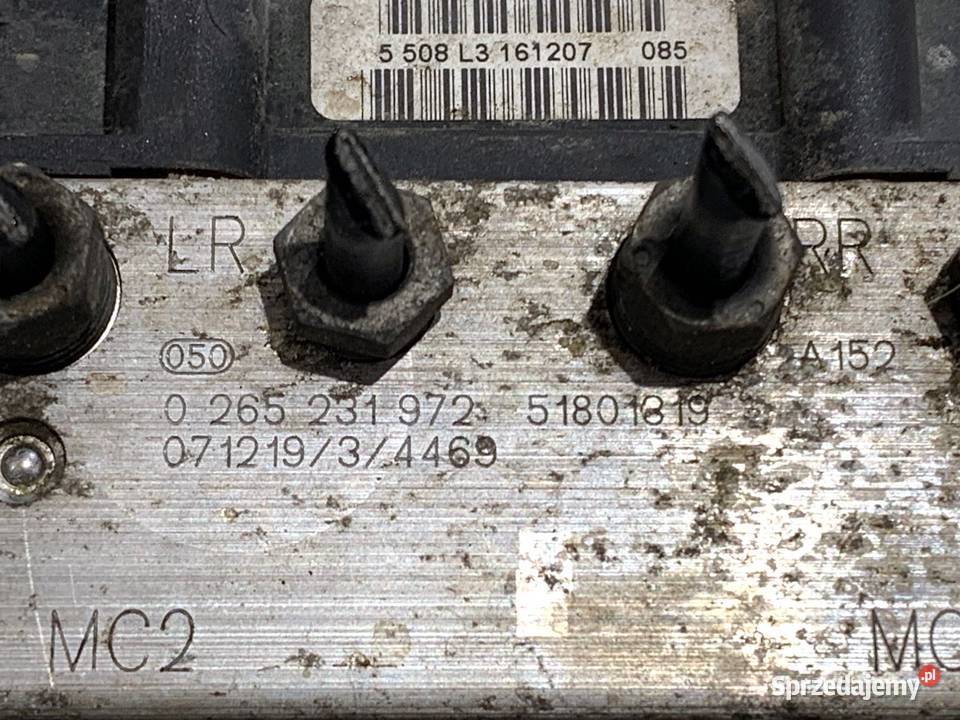 POMPA ABS FIAT 500 51801319 12 69 podkarpackie
