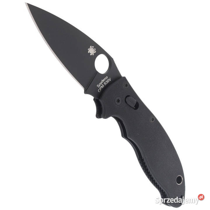Nóż składany Spyderco Manix 2 G10 Black Black Warszawa