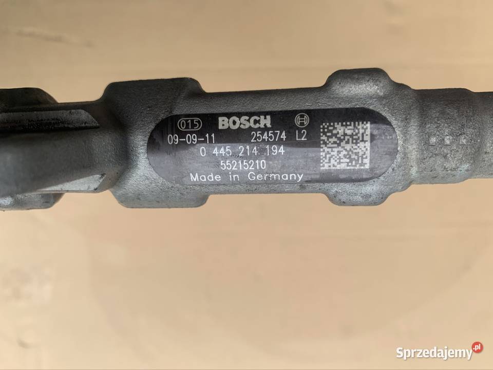 55215210 Listwa wtryskowa fiat grande Punto III Szczecin sprzedam