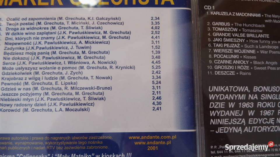 Ewa Demarczyk Marek Grechuta Agnieszka Osiecka Kultura i Rozrywka Radzewice