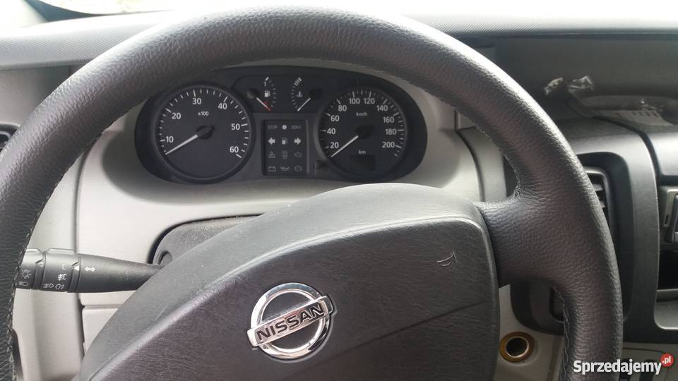 Nissan Primastar 25TD uszkodzony rozrząd Vivaro światła przeciwmgłowe Grodzisk Mazowiecki