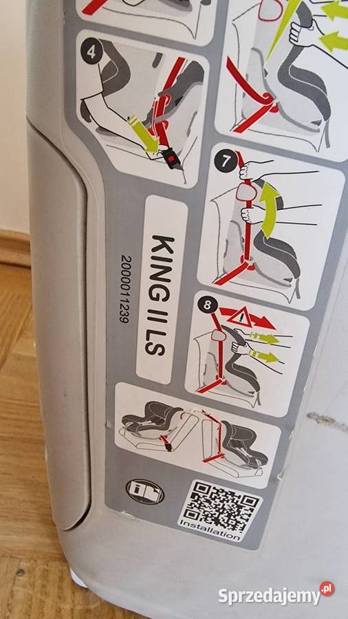 Fotelik Britax Romer King II LS fotelik 918 wielkopolskie Poznań