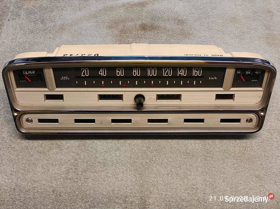 Licznik prędkościomierz Polski Fiat 125p
