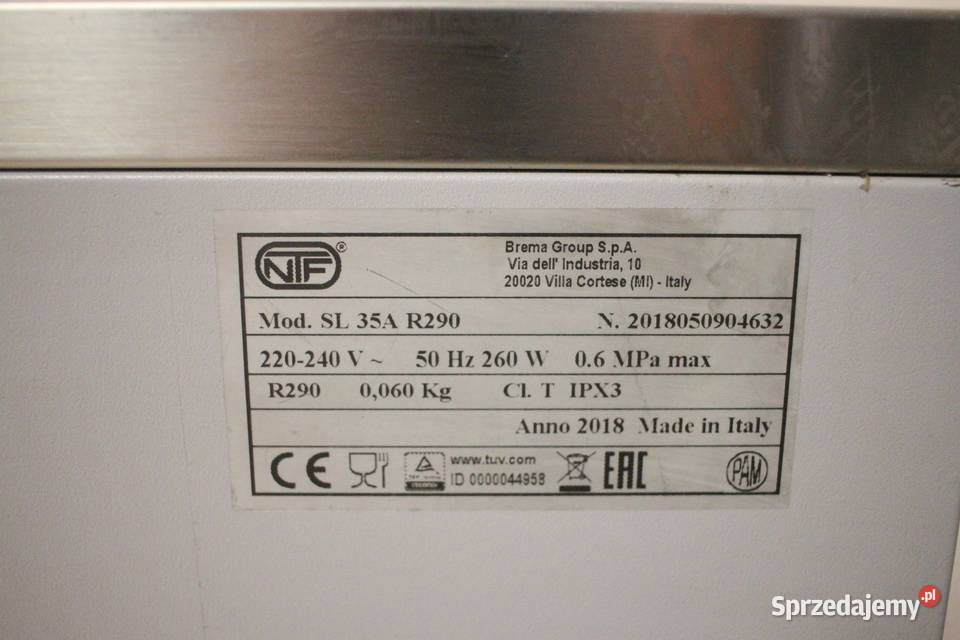 Kostkarka BREMA SL35A 2224h chłodz powietrzem Pszczyna