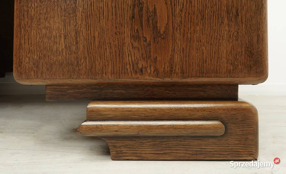 Antyczne biurko z lat 40tych w stylu art deco wielkopolskie Jerka sprzedam