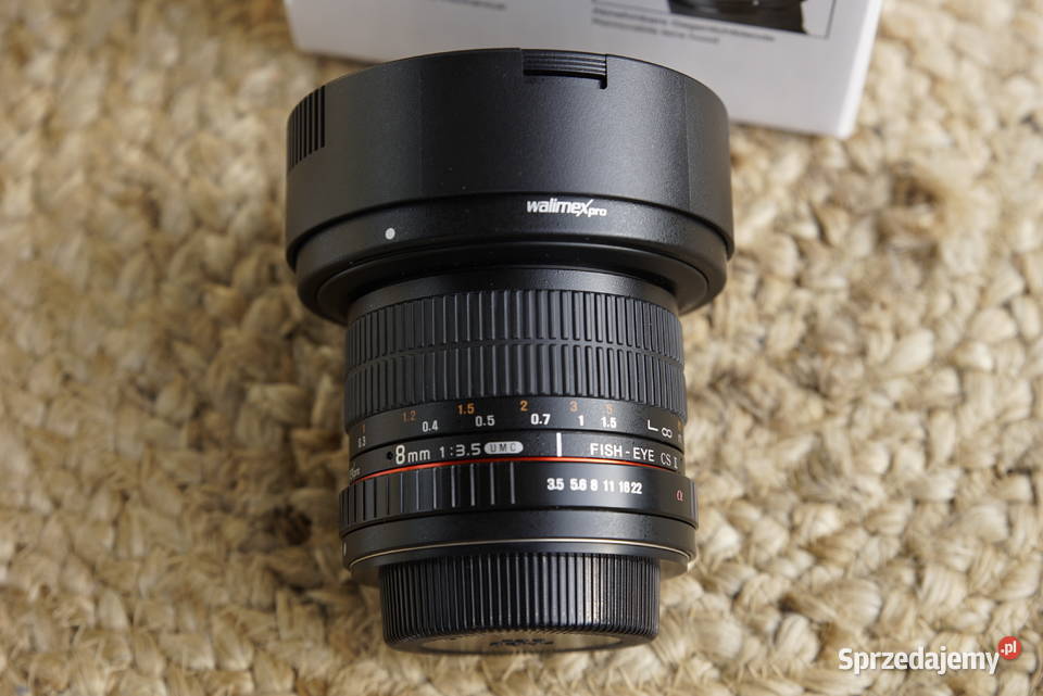 Walimex pro 8 mm 135 FishEye II Fotografia i Optyka śląskie