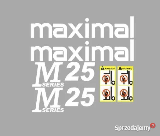 Naklejki oklejenie MAXIMAL M25 Zamiennik