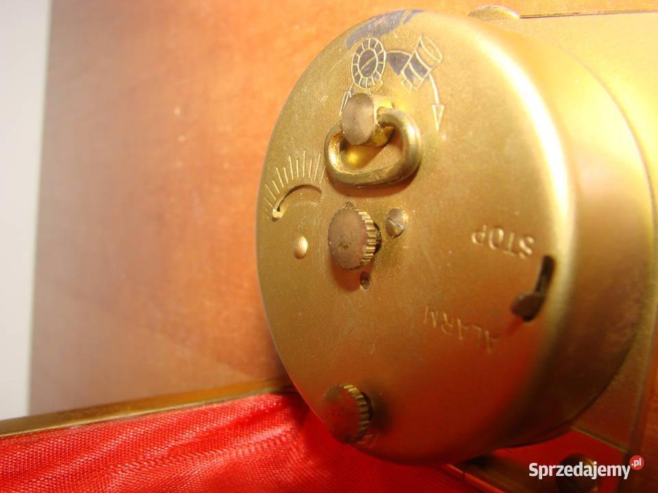 Europa stary budzik podróżny Pruszcz Gdański