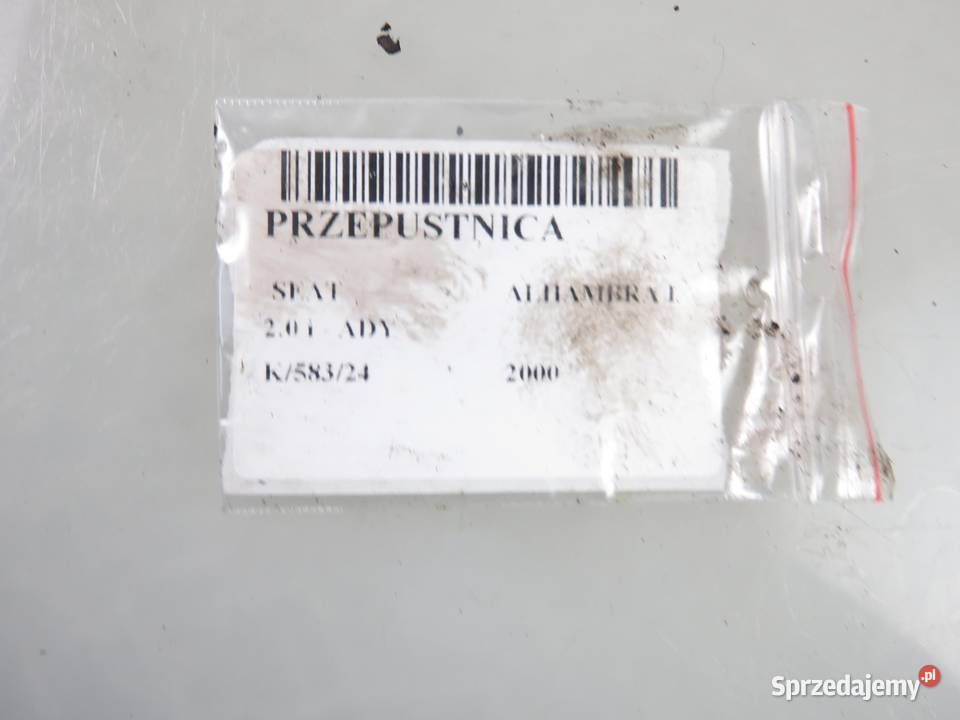 PRZEPUSTNICA ALHAMBRA 20 06A133064J osobowe sprzedam