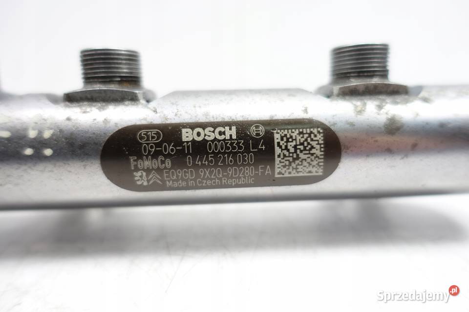 Jaguar XF 30 D V6 LISTWA WTRYSKOWA 0445216030