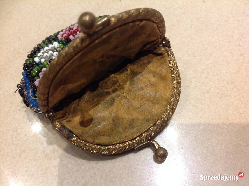 Stary Portfelik Bilonówka Koraliki Nowa Sól