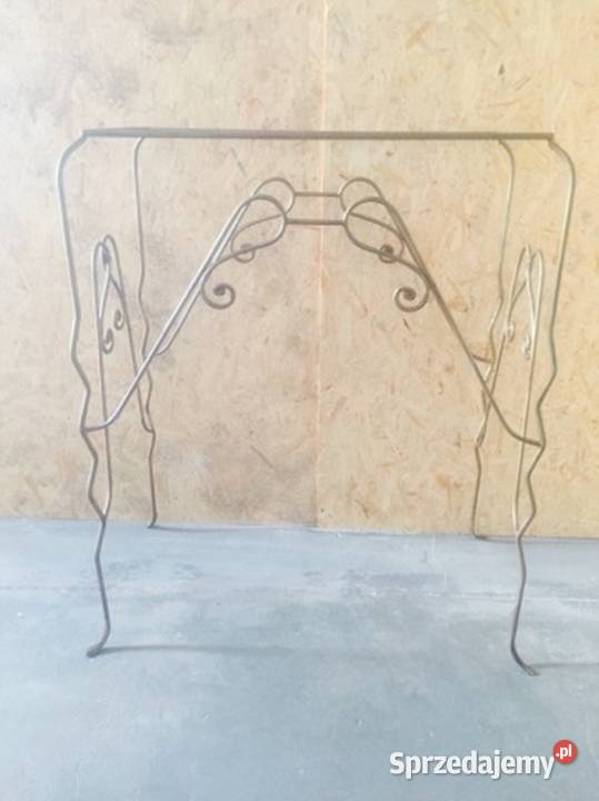 Ława stół lada butik wysoka kuta ręcznie na