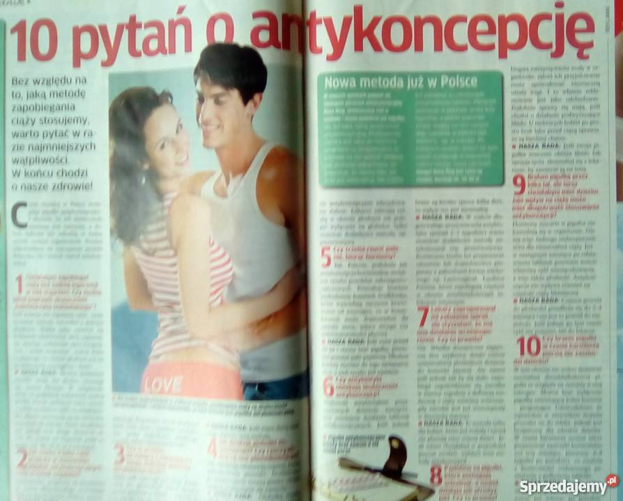 PRZYJACIÓŁKA METODY ANTYKONCEPCJI Plotki, moda, uroda Piszczac sprzedam