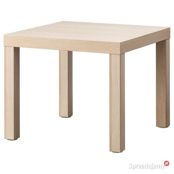IKEA LACK stolik 55x55 jasne drewno dąb 30 Stoliki kawowe i ławy Kraków