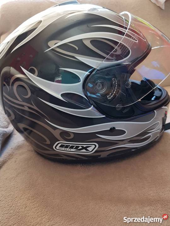 Kask BOX HELMETS czarnoszary L mazowieckie Warszawa