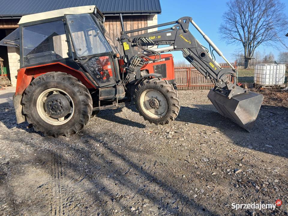 Zetor 5245 z turem Wola Raniżowska