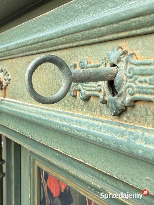 Komoda bieliźniarka vintage zielona shabby chic Przeworsk sprzedam