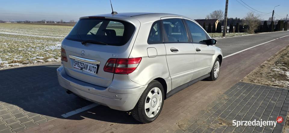 Mercedes B180 20D 2007r 6 biegow klima kujawsko-pomorskie Brześć Kujawski