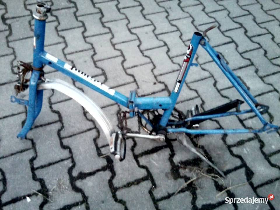 Rama roweru składak Romet Jubilat 2 produkcji śląskie Knurów