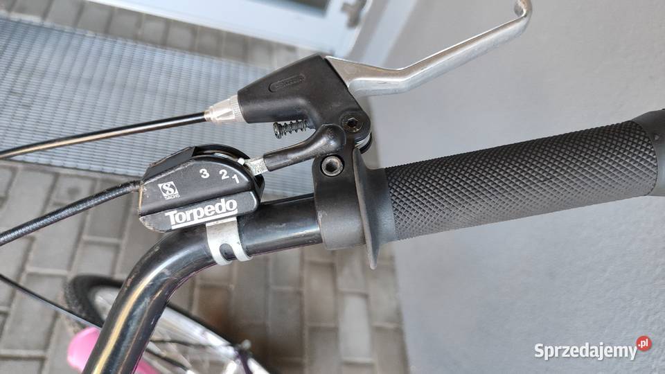 Rower damski damka koła 26 miejski fioletowy Gdańsk
