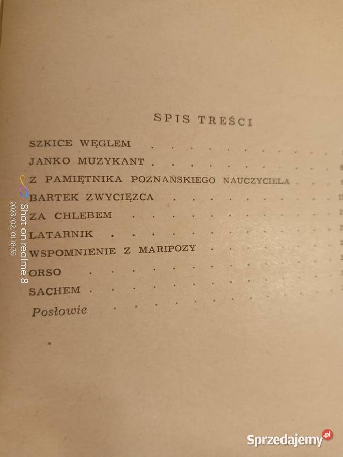 Nowele Sienkiewicz książki pozytywizm księgarnia Warszawa sprzedam
