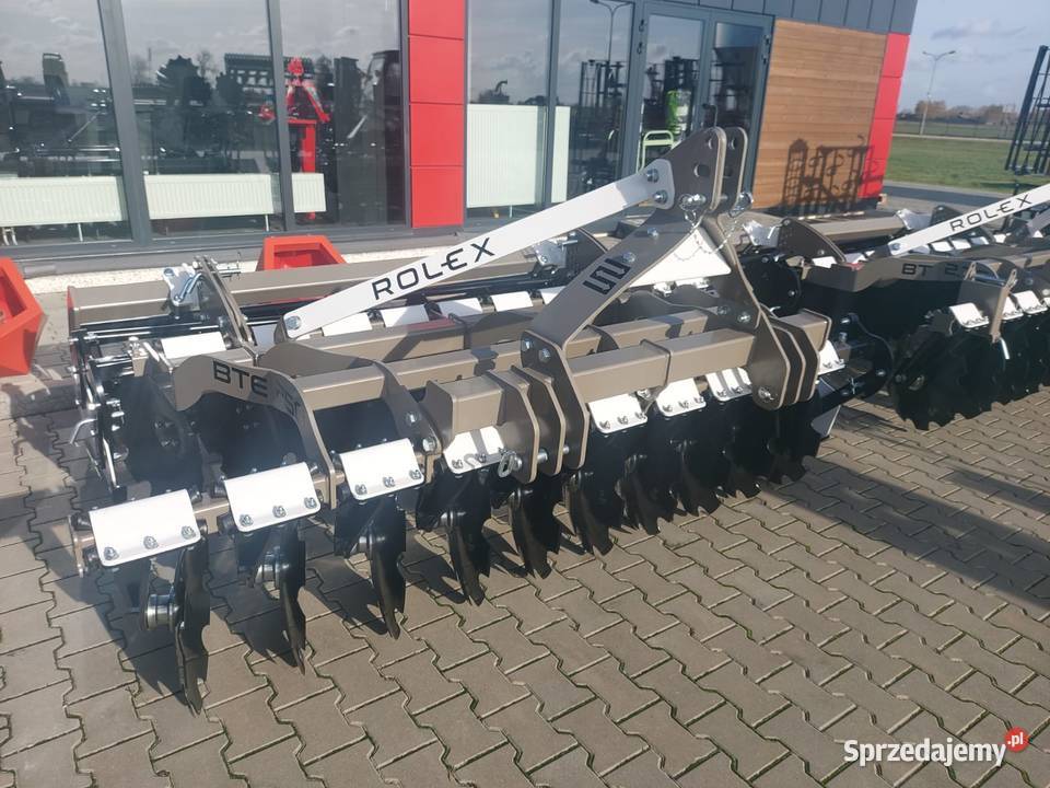 RABATY Agregat Brona talerzowa ROLEX 25m wał Łęczyca